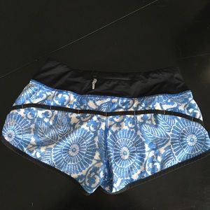 Lululemon speed shorts